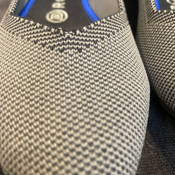 Rothy’s Women Size 8.5 Dark Grey Herringbone - Picture 2 of 4
